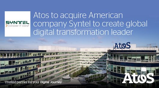 Atos приобретает Syntel за 3,4 млрд долл.