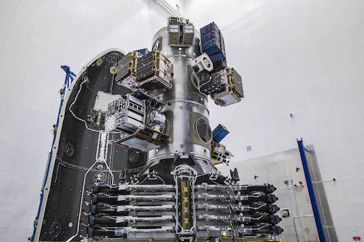 В рамках рекордного запуска SpaceX удалось вывести 143 спутника на орбиту