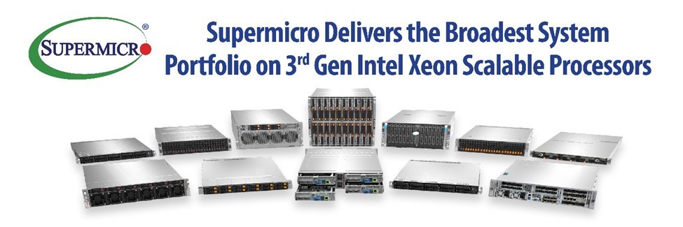 Supermicro выпустила системы на базе Intel Xeon 3-го поколения