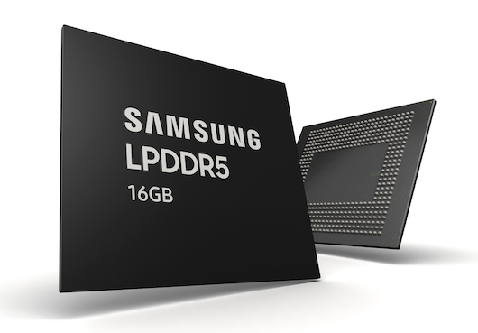 Samsung начала массовый выпуск DRAM LPDDR5 16 ГБ на самом большом в мире полупроводниковом производстве