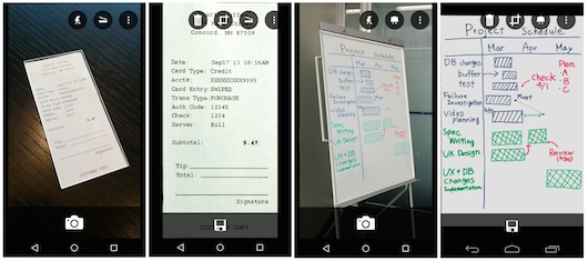 Office Lens превратит Android-смартфон в документ-сканер