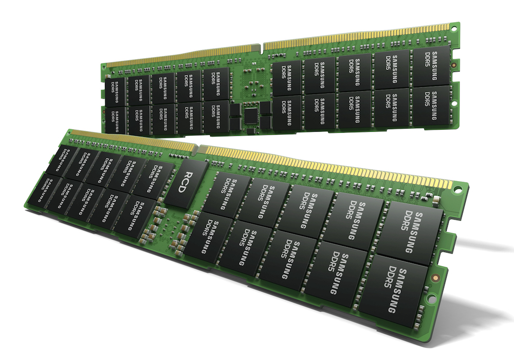 Samsung предложит модули памяти DDR5 512 ГБ для ЦОД