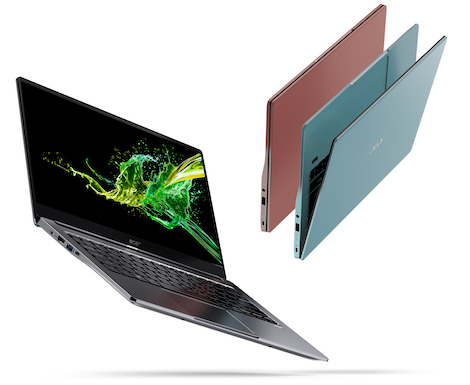 Acer обновила ноутбуки Swift, включая самый тонкий в мире с дискретной картой