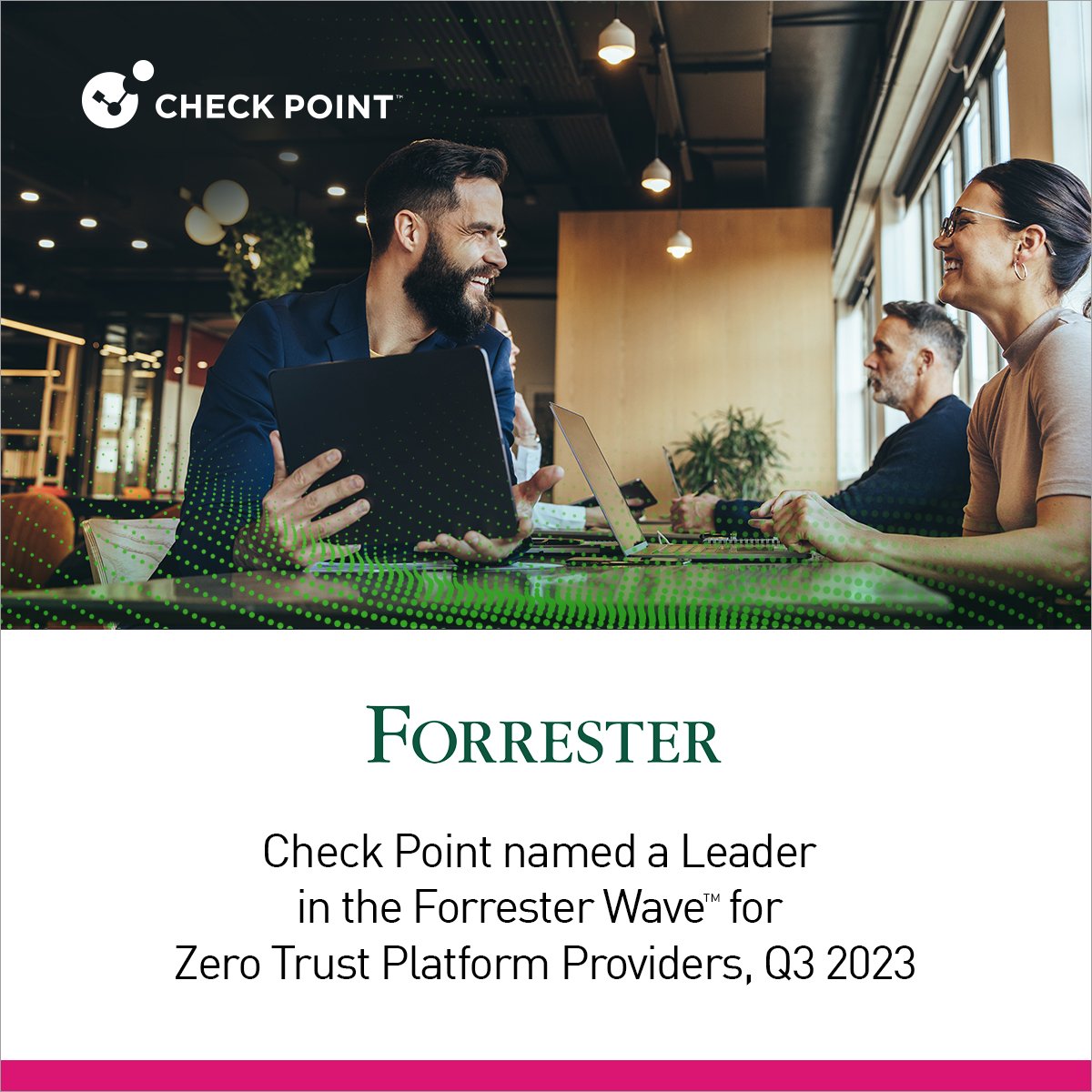 Check Point названо лідером серед постачальників платформи Zero Trust