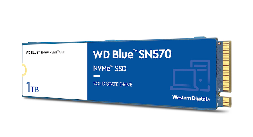 Western Digital выпустила твердотельный накопитель WD Blue SN570 NVMe