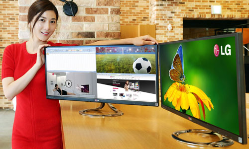 LG представила первый монитор с соотношением сторон 219