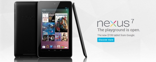 Планшет Google Nexus 7 представлен официально