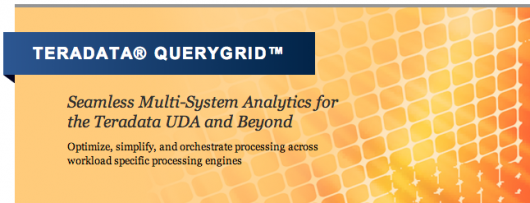 Teradata представляет решение для обработки больших данных QueryGrid