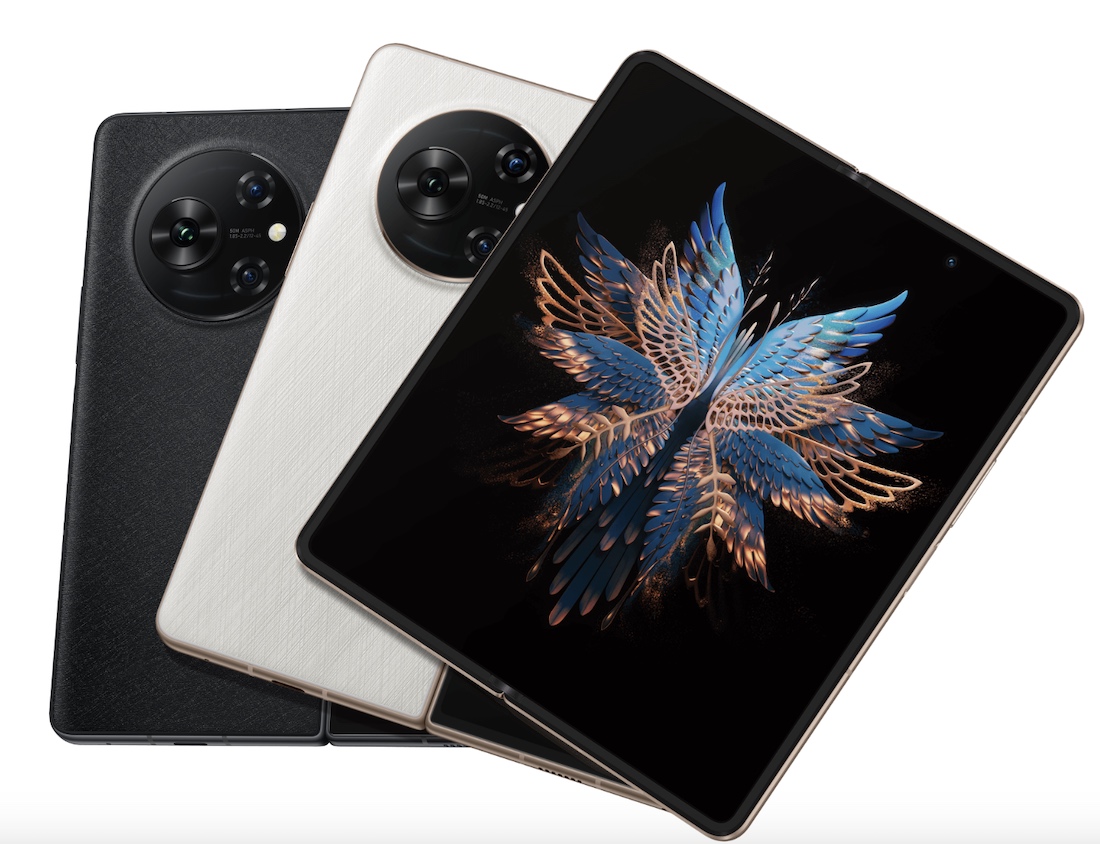 Tecno представила смартфон, що розкладається, Phantom V Fold