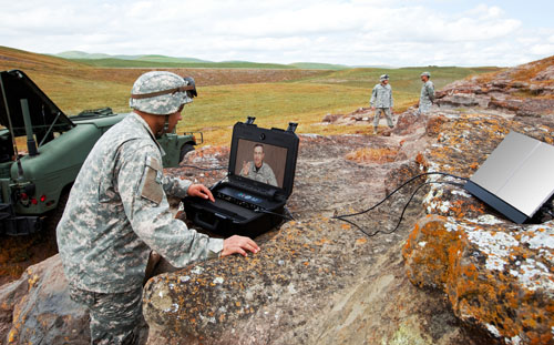 Упрочненный мобильный центр видеосвязи Cisco VX Tactical