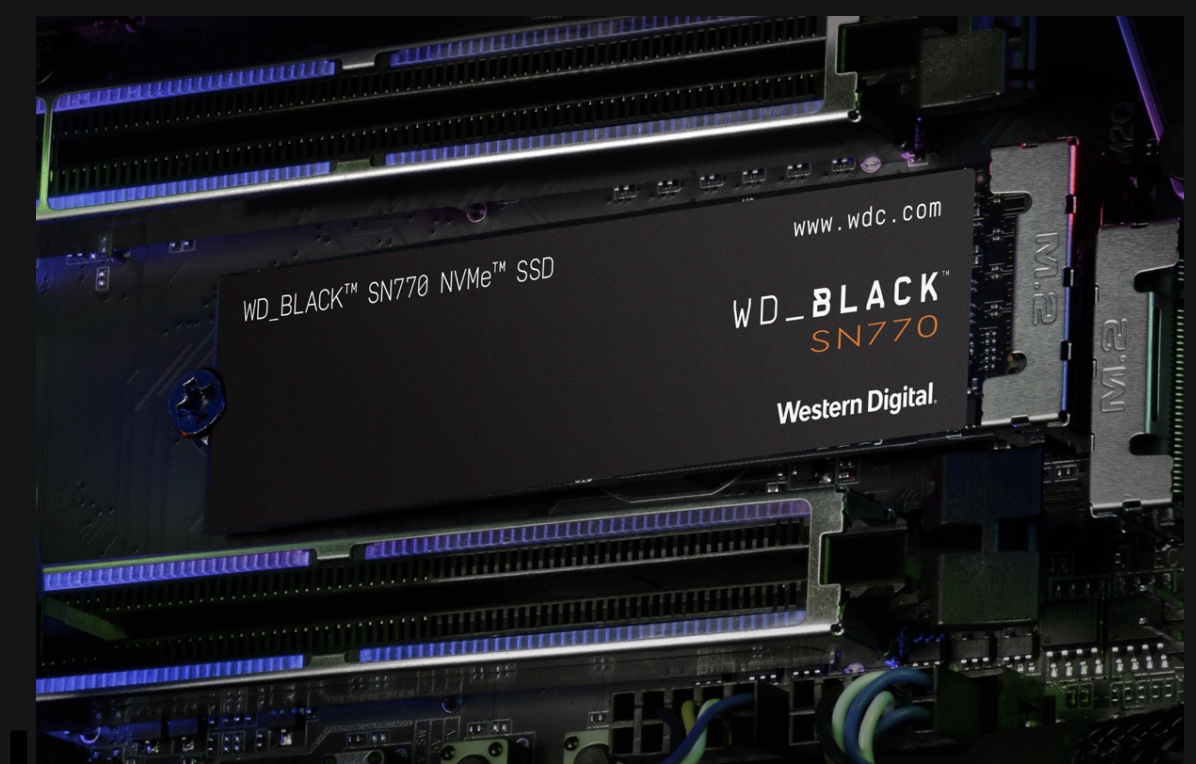 Western Digital дополнила серию WD_BLACK накопителем PCIe Gen4