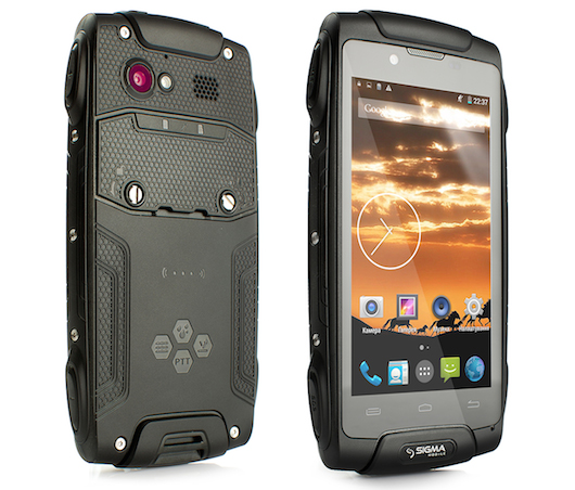 Sigma mobile представила новый защищенный смартфон