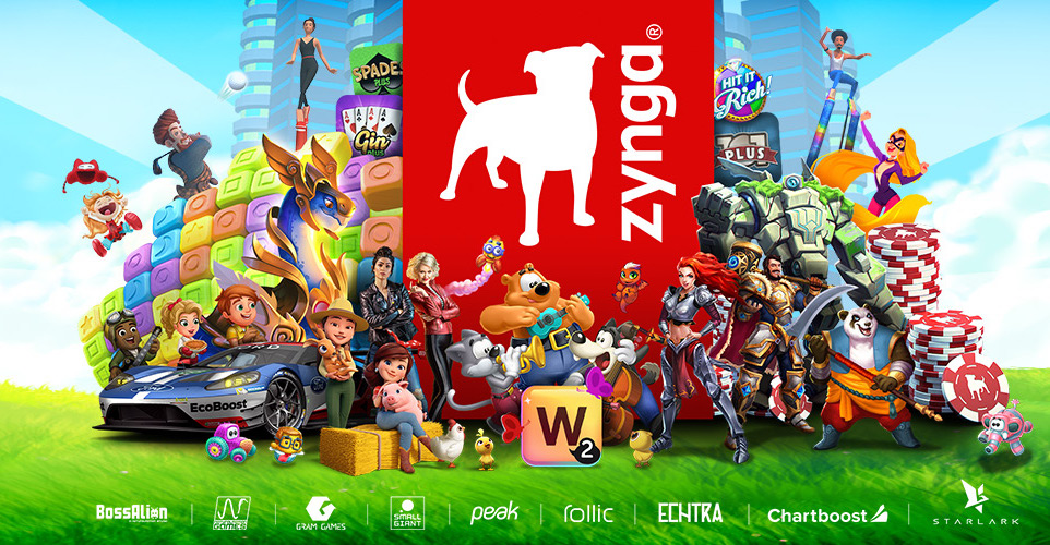Разработчик игр, Zynga, куплен за 12,7 млрд долл.
