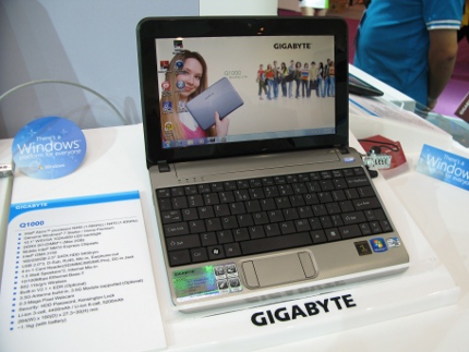 Новинки Computex 2010. Ноутбуки Gigabyte