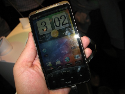 HTC Desire HD и Desire Z вживую