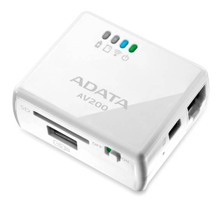 ADATA выпустила портативную беспроводную точку доступа