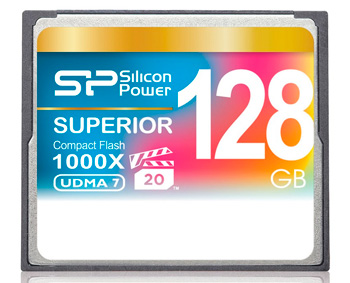 Silicon Power выпустила профессиональные карты памяти CF 1000X емкостью до 128 ГБ
