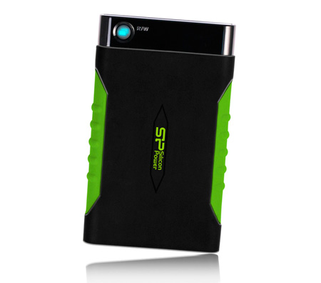 Silicon Power выпустила портативный защищенный жесткий диск с USB 3.0