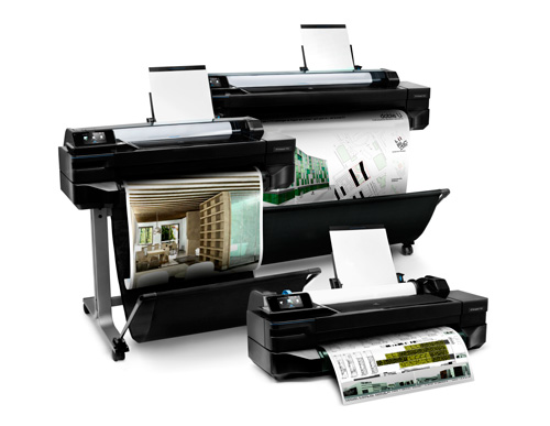 HP выпустила принтеры для широкоформатной печати с подключением к Интернету