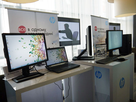 HP запускает в Украине новые рабочие станции