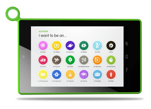 OLPCA представила коммерческий планшет и ПО XO Learning System