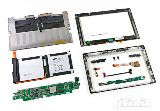 Microsoft Surface оказался более пригоден к ремонту, чем iPad