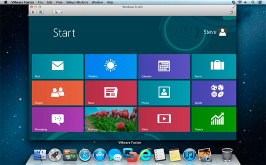 VMware Fusion 5 позволит запускать Windows 8 из OS X Mountain Lion