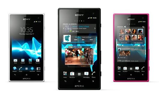 Sony представила два защищенных смартфона на Android