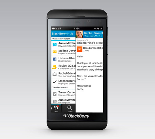 «МТС» переведет BlackBerry 10 на украинский язык