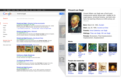 Семантическая технология Knowledge Graph сделает поиск Google более интеллектуальным