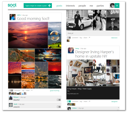 Microsoft открыла свободный доступ к социальной сети Socl