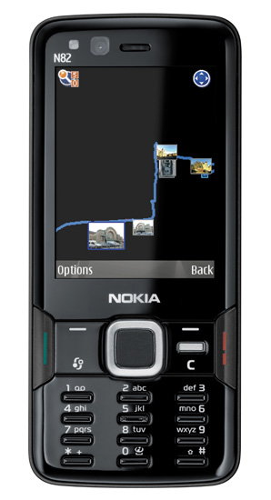 Новичок в N-серии Nokia делает 5-мегапиксельные снимки с геометками