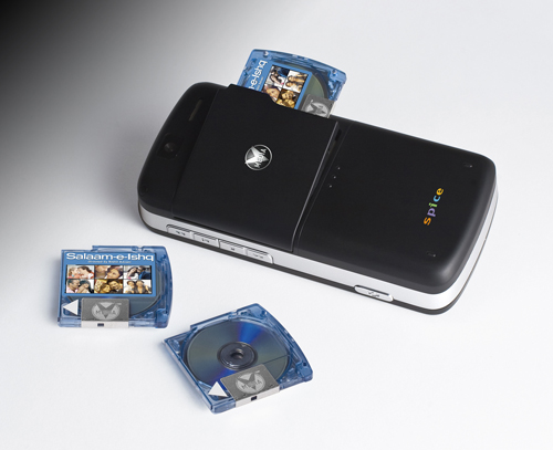 Spice первый сотовый аппарат с оптическим приводом