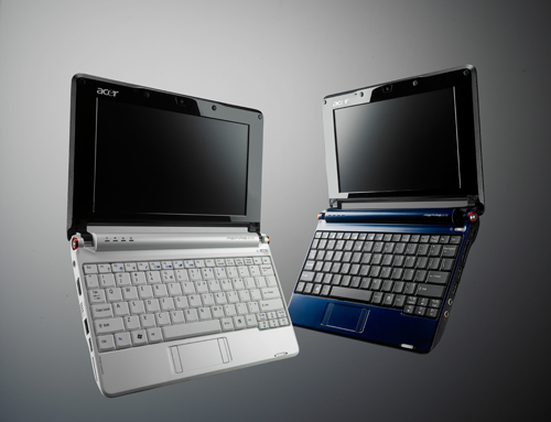 Acer представила свой вариант нетбука - Aspire one