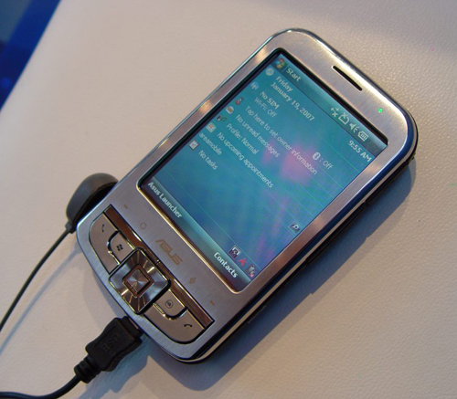 WM-коммуникаторы ASUS на CeBIT 2008