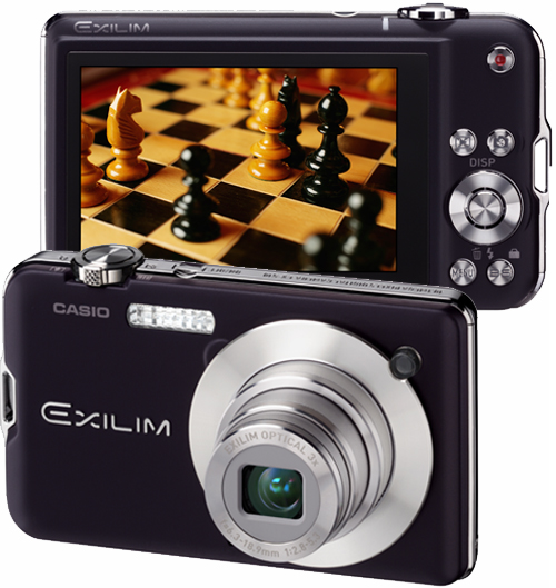 CASIO предлагает новую линейку 10-ти мегапиксельных цифровых камер Exilim