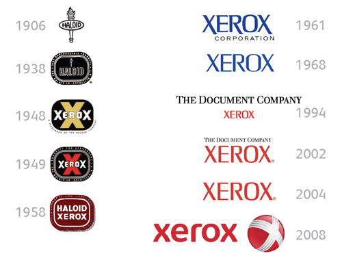Xerox сменила логотип