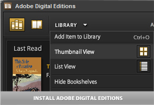 Adobe выпустила ПО для работы с цифровым контентом - Digital Editions 1.0