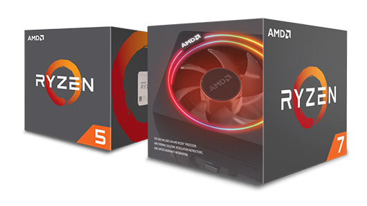 AMD представила процессоры Ryzen второго поколения