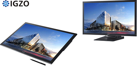 32″ сенсорный монитор Sharp PN-K322B имеет разрешение 3840×2160