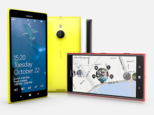 Nokia представила два 6-дюймовых смартфона и планшет на Windows RT
