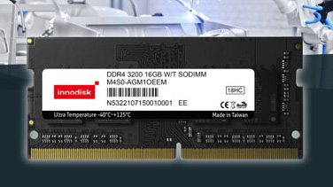Модуль Innodisk DDR4 выдерживает температуру до 125 °C