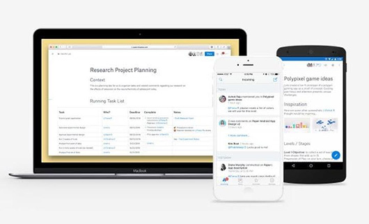 Dropbox выпустила приложения Paper для Android и iOS