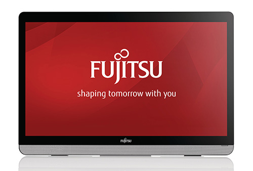 Fujitsu представила два новых монитора для совместной работы и цифровых табло