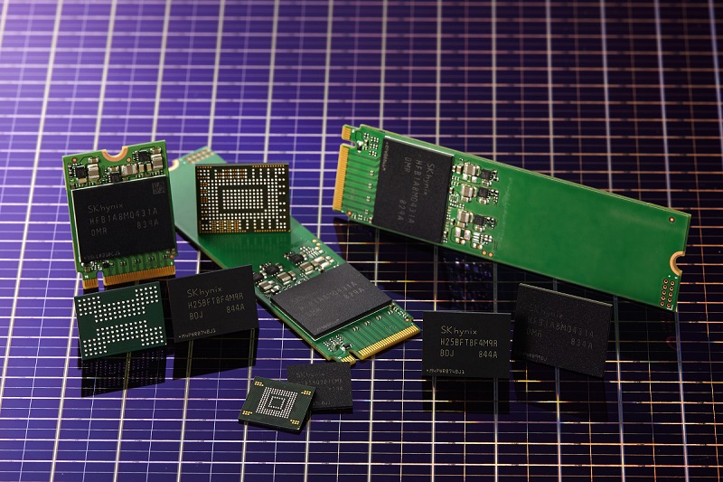 SK Hynix представила первую в мире основанную на CTF память «4D NAND Flash»