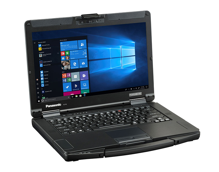 Новый полузащищенный ноутбук Panasonic Toughbook 55 поддерживает модульность
