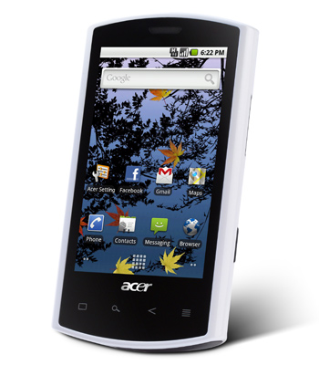 Смартфоны Acer официально представлены в Украине