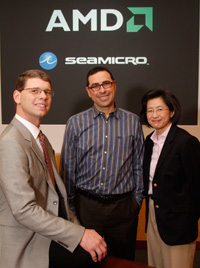 AMD приобретает SeaMicro за 334 млн долл.