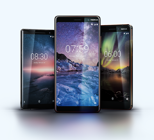 HMD Global анонсировала четыре новых Android-смартфона Nokia