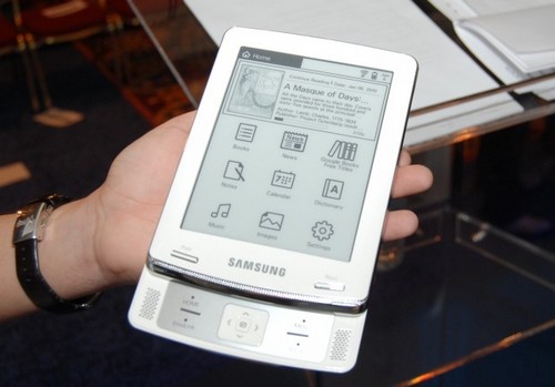 Первые ридеры электронных книг от Samsung позволяют делать рукописные заметки